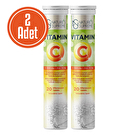 Nature's Supreme Vitamin C + Zinc 20 Efervesan Tablet 2 Adet