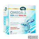 NBL Omega 3 Fish and Krill Oil 100 Kapsül