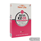 New Life Mena Vitamin K2 + D3 30 Kapsül