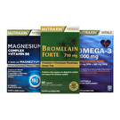 Nutraxin Magnezyum Complex + Bromelain Forte + Omega 3 Seti