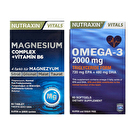 Nutraxin Magnezyum Complex + Omega 3 Seti
