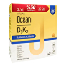 Ocean Vitamin D3 K2 Damla 2 x 20 mL