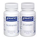 Pure Encapsulation Nicotinamide NAD + Vitamin B Complex Seti