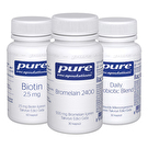 Pure Encapsulations Biotin + Bromelain + Probiyotik Seti