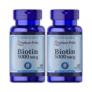 Puritan's Pride Biotin 5000 Mcg 60 Kapsül 2 Adet