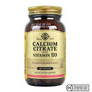Solgar Calcium Citrate with Vitamin D3 60 Tablet