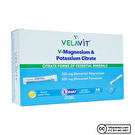 Velavit V-Magnesium & Potassium Citrate 20 Saşe