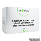 Venatura Kalsiyum, Magnezyum, Çinko ve Vitamin D3 30 Saşe