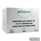 Venatura Magnezyum Sitrat ve P-5-P (Vitamin B6) 60 Saşe