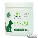 Vet's Plus Hairball For Cats 60 Çiğnenebilir Form