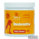 Vet's Plus Immune For Cats and Dogs 60 Çiğnenebilir Form