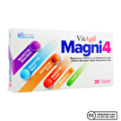 Vitagil Magni4 Magnezyum Vitamin D3 P5P 30 Tablet