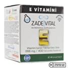 Zade Vital E Vitamini 266 Mg 25 Patlatılabilen Kapsül