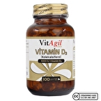 Allergo VitAgil Gold Vitamin D3 1000 IU 100 Kapsül