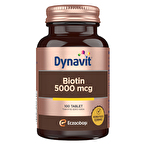 Dynavit Biotin 5000 Mcg 100 Tablet