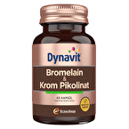 Dynavit Bromelain + Krom Pikolinat 60 Kapsül