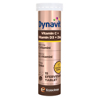 Dynavit Vitamin C + Vitamin D3 + Çinko 15 Efervesan Tablet