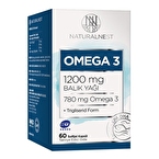 NaturalNest Omega 3 1200 Mg Balık Yağı 60 Kapsül