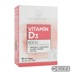 NaturalNest Vitamin D3 600 IU 10 mL Sprey