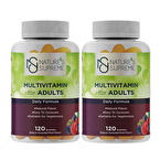 Nature's Supreme Multivitamin for Adults 120 Çiğnenebilir Form 2 Adet