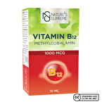 Nature's Supreme Vitamin B12 1000 Mcg Methylcobalamin 10 mL Sprey