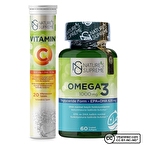 Nature's Supreme Vitamin C + Omega 3 Kombinasyonu 