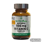 Nutrafarm Buffered 500 Mg Vitamin C Complex 60 Kapsül
