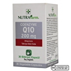 Nutrafarm Coenzyme Q10 200 Mg Ubiquinone 30 Kapsül