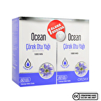 Ocean Çörek Otu Yağı 1000 Mg 2 x 60 Kapsül