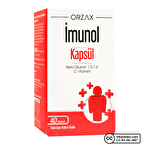 Orzax Imunol Beta Glukan 40 Kapsül