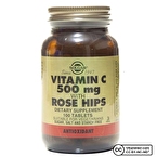 Solgar Vitamin C 500 Mg Rose Hips 100 Tablet