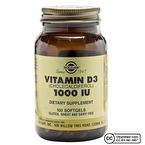 Solgar Vitamin D3 1000 IU 100 Kapsül