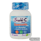 Suda C Quercetin Plus 30 Kapsül