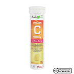 Suda Vitamin C 1000 Mg + Çinko 15 Efervesan Tablet