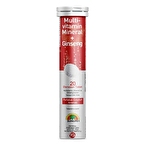 Sunlife Multivitamin & Mineral + Ginseng Efervesan 20 Tablet