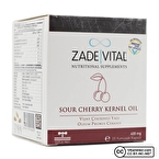 Zade Vital Vişne Çekirdeği Yağı 400 Mg 25 Patlatılabilen Kapsül