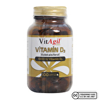 Allergo VitAgil Gold Vitamin D3 1000 IU 100 Kapsül