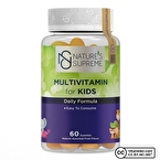 Nature's Supreme Gummies Multivitamin for Kids 60 Çiğnenebilir Form