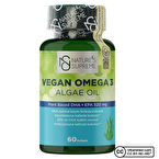 Nature's Supreme Vegan Omega 3 Algae Oil 60 Kapsül