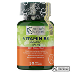Nature's Supreme Vitamin B3 500 Mg (No Flush) 50 Kapsül