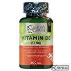 Nature's Supreme Vitamin B6 10 Mg 200 Kapsül
