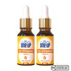 One Up D3 Vitamini 1000 IU 20 mL Damla 2 Adet