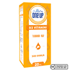 One Up D3 Vitamini 1000 IU 20 mL Damla