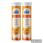 One Up Üçlü Etki C Vitamini + Çinko + D Vitamini 15 Efervesan Tablet 2 Adet