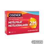 Osende 2M MetilFolat Metilkobalamin 30 Tablet