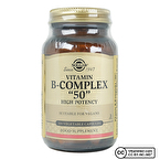 Solgar Vitamin B-Complex 50 100 Kapsül