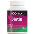 Voonka Biotin 2500 Mcg 90 Tablet