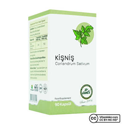 Anti Kişniş 90 Kapsül