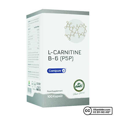 Anti L Carnitin & Vitamin B6 100 Kapsül