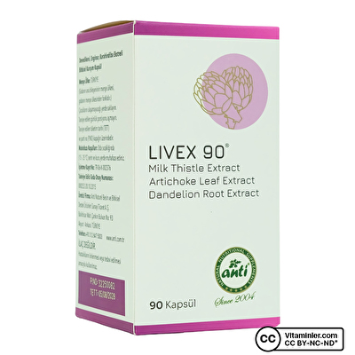 Anti Livex Deve Dikeni Ekstresi 90 Kapsül